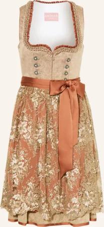 KRÜGER Dirndl MARIKE mit Perlen
