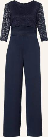 VM Vera Mont Jumpsuit mit 3/4-Arm und Spitze