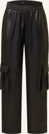 ONLY Cargohose in Lederoptik