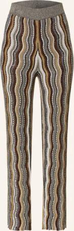 LUISA CERANO Strickhose mit Glitzergarn und Pailletten