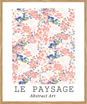 Liv Corday Wandbild LE PAYSAGE mit Rahmen