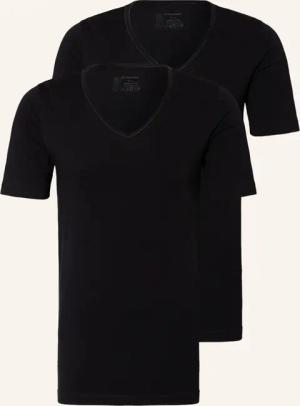 SCHIESSER 2er-Pack V-Shirts 95/5
