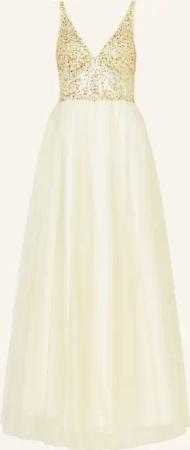 unique Abendkleid mit Schmucksteinen