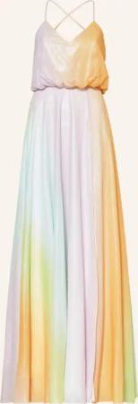 unique Abendkleid mit Glitzergarn