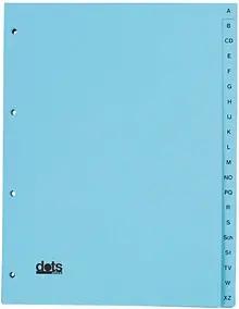 dots Ordnerregister Vollformat A-Z blau 20-teilig, 5 Satz