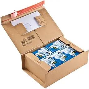10 ColomPac® Versandkartons CP067.04 36,5 x 23,5 x 12,0 cm