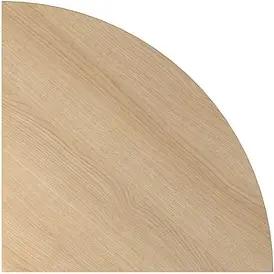 HAMMERBACHER Verbindungsplatte Savona eiche, dreieckig abgerundet 80,0 x 80,0 x 2,5 cm