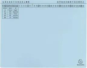 25 Exacompta Hängehefter Exaflex Karton hellblau 1 x Amtsheftung / kaufmännische Heftung