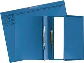 25 Exacompta Hängehefter Exaflex Karton blau 2 x kaufmännische Heftung
