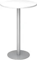 HAMMERBACHER Stehtisch weiß 80,0 x 80,0 x 111,6 cm