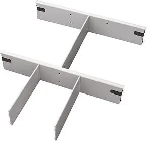 HAMMERBACHER Trennsteg grau 1 Set