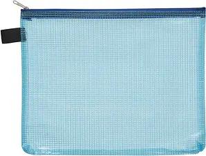 FolderSys Reißverschlussbeutel blau 0,15 mm, 10 St.