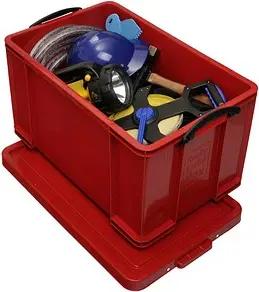 Really Useful Box Aufbewahrungsbox 84,0 l rot 71,0 x 44,0 x 38,0 cm
