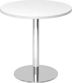HAMMERBACHER Bistrotisch weiß 80,0 x 80,0 x 74,5 cm