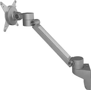 HAMMERBACHER Bildschirmhalterung silber