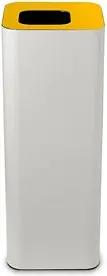 TKG Pure Mülleimer 60,0 l weiß, gelb