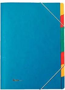bene Ordnungsmappe 7 Fächer blau