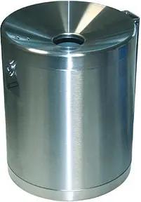 TKG Rondo Maxi Wandaschenbecher Edelstahl abschließbar