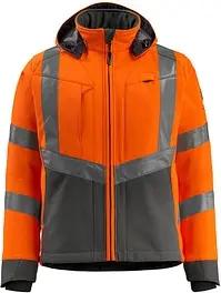MASCOT® unisex Warnjacke Blackpool warnorange, anthrazit Größe S