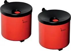 2 TKG Rondo senior Wandaschenbecher rot