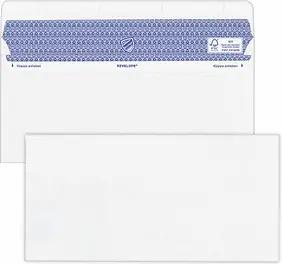 MAILmedia Briefumschläge Revelope® Professional DIN lang+ ohne Fenster offset weiß selbstklebend 100 St.