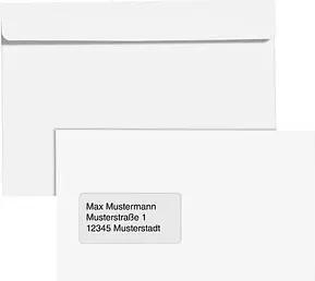 MAILmedia Briefumschläge Revelope® Professional DIN C5 mit Fenster offset weiß selbstklebend 100 St.
