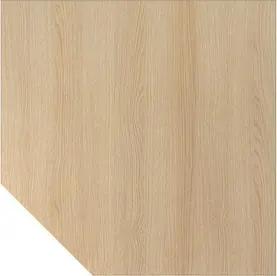 HAMMERBACHER Verbindungsplatte VXBT12 eiche, silber Trapezform 120,0 x 120,0 x 2,5 cm