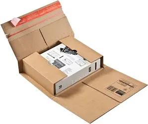 20 ColomPac® Buchverpackungen 35,5 x 25,0 x 10,5 cm