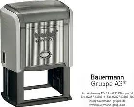 trodat Textstempel, individualisierbar printy 4927 selbstfärbend schwarz ohne Logo