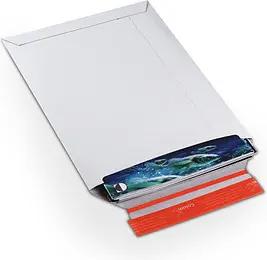 20 ColomPac® Kartonversandtaschen weiß für DIN A4