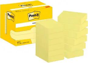 Post-it® Haftnotizen 653 gelb, 12 Blöcke