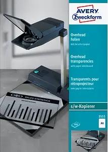 AVERY Zweckform Kopierfolien 3555 klar, 100 St.