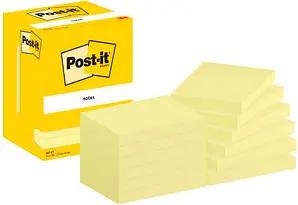Post-it® Haftnotizen 657 gelb, 12 Blöcke