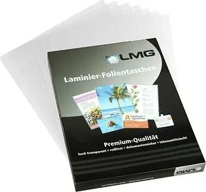 100 LMG Laminierfolien glänzend für Kleinformat 80 micron
