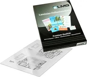 25 LMG Laminierfolien glänzend für A4 175 micron