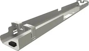 fm Sidney Kabelkanal 100,0 cm silber