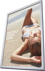 Showdown® Displays Klapprahmen silber 45,0 x 62,4 cm