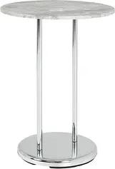 HAKU Möbel Beistelltisch Metall Betonoptik 40,0 x 40,0 x 55,0 cm