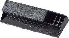 6 REINER Ersatzstempelkissen für Modell ND6K schwarz 4,8 x 0,45 cm