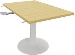 Quadrifoglio Verbindungsplatte Idea+ buche, weiß rechteckig 70,0 x 110,0 x 74,0 cm