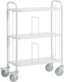 Rollcart Etagenwagen 08-7463 weiß 80,0 x 38,0 x 110,0 cm