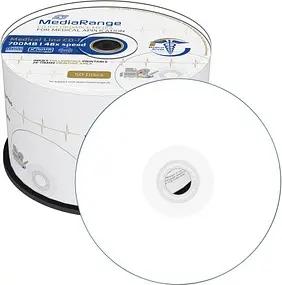 50 MediaRange CD-R Medical Line 700 MB bedruckbar, Medical Line
