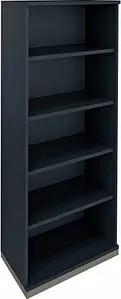 fm Aktenregal Oldenburg lavagrau 80,0 x 44,2 x 186,9 cm