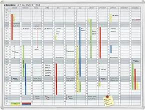 FRANKEN JetKalender® 1203 Jahresplaner, Monatseinteilung 120,0 x 90,0 cm