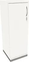 fm Aktenschrank Sidney, 4260429763580 weiß 2 Fachböden 40,0 x 44,2 x 113,3 cm