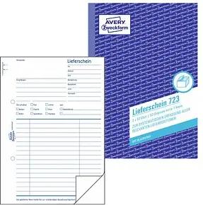 AVERY Zweckform Lieferschein Formularbuch 723
