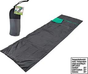 HAPPY PEOPLE® Reiseschlafsack anthrazit 70,0 x 220,0 cm