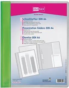 VELOFLEX Schnellhefter VELOFORM® Kunststoff hellgrün DIN A4 überbreit