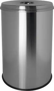 helit "the guardian" Papierkorb 50,0 l edelstahl
