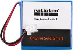 ratiotec Akku für Geldscheinprüfgeräte Smart Lithium-Ionen 600 mAh